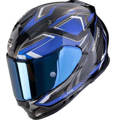Scorpion EXO-491 Zumo černo-modrá integrální helma na motorku