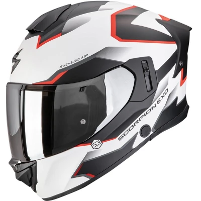 Scorpion EXO-530 Air Clip matná bílo-černo-červená integrální helma na motorku