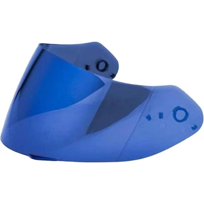 Scorpion KDF14-3 modré zrcadlové Maxvision plexi pro helmy Exo-2000 EVO/2000/1200/710/510/491/410/390