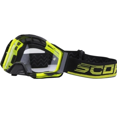 Scorpion MX Mask fluo žluto-černé motokrosové brýle