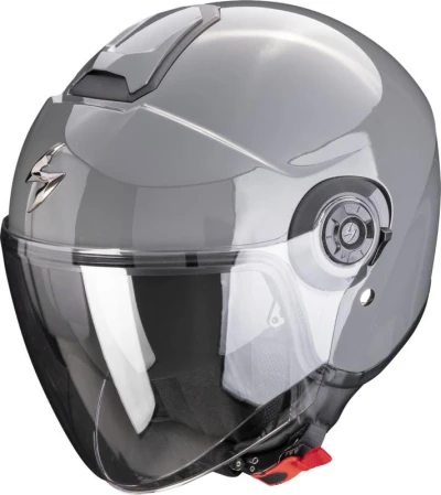 Scorpion EXO-CITY II Solid šedá otevřená přilba na motorku