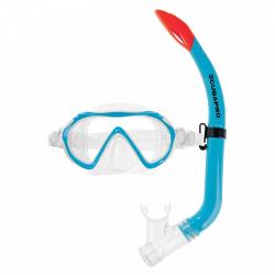 Scubapro Dětská maska a šnorchl SPIDER KID - set POUZE růžová (VÝPRODEJ)