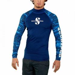 Scubapro Pánské lycrové triko RASHGUARD AEGEAN UPF50, dlouhý rukáv POUZE L (VÝPRODEJ)