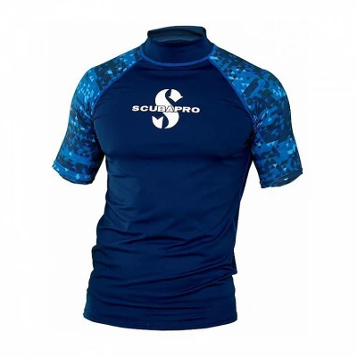 Scubapro Pánské lycrové triko RASHGUARD AEGEAN UPF50, krátký rukáv Scubapro Pánské lycrové triko RASHGUARD AEGEAN UPF50, krátký rukáv