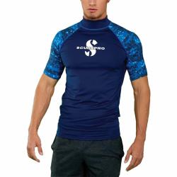 Scubapro Pánské lycrové triko RASHGUARD AEGEAN UPF50, krátký rukáv