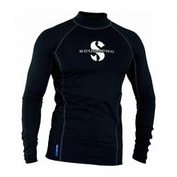 Scubapro Pánské lycrové triko T-FLEX BLACK UPF80, dlouhý rukáv