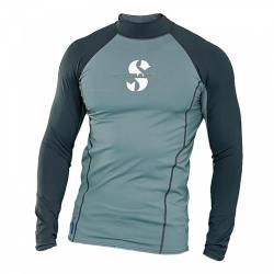 Scubapro Pánské lycrové triko T-FLEX GRAPHITE UPF80, dlouhý rukáv