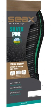 SEAX Vložky do bot Silver Pine