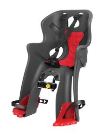 Bellelli Rabbit Handelfix přední šedá/červená cyklosedačka