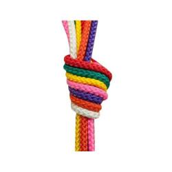 Sedco Gymnastické švihadlo 2,8 m mix barev POUZE světle zelená (VÝPRODEJ)