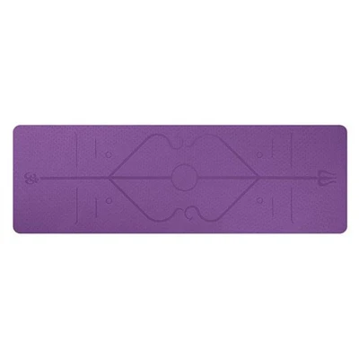 Sedco Karimatka na jógu DUAL COLOR 183x61x1 cm POUZE světle růžová/tmavě růžová (VÝPRODEJ)