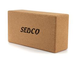 Sedco Kostka Yoga brick - Cork Wood