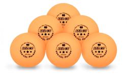 Sedco Míčky na stolný tenis for CHAMPION 3*** CELL FREE 6ks - oranžové