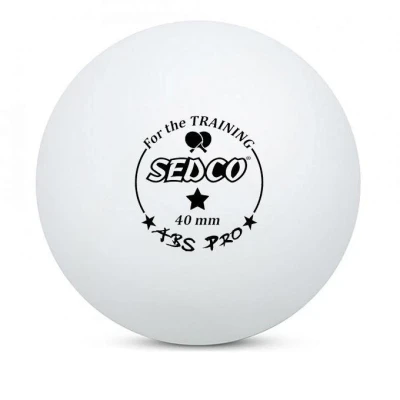 Sedco Míčky na stolní tenis for TRAINING 1* CELL FREE 6ks POUZE Bílá (VÝPRODEJ)