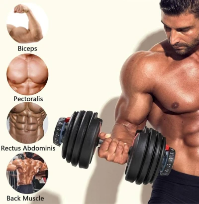 Sedco Nastavitelná činka 24 kg - DBS2205