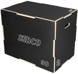 Sedco Plyometrická bedna dřevěná BLACKWOOD PLYOBOX 40/50/60 cm