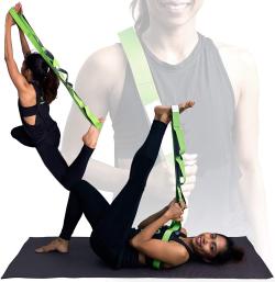 Sedco Popruh na jógu YOGA STRETCH STRAP 220x3,8 cm