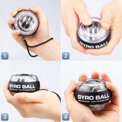 Sedco Posilovač zápěstí a předloktí POWERBALL/GYROBALL HD3017