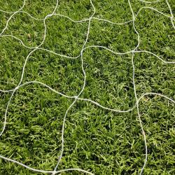 Sedco Síť kopaná FTN02 - 5,5x2,1x2 m - SET NA DVĚ BRANKY