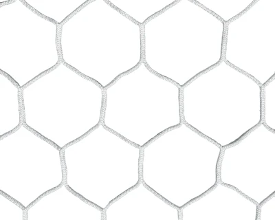 Sedco Síť kopaná PES HEXAGON 7,32x2,44 m - SET NA DVĚ BRANKY