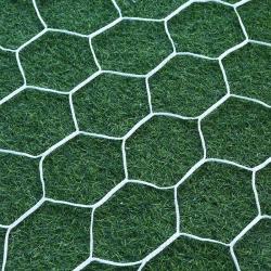 Sedco Síť kopaná Polyester Fibre 3x2 m - SET NA DVĚ BRANKY