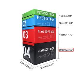 Sedco SOFT PLYOBOX 90x75x15-60 cm