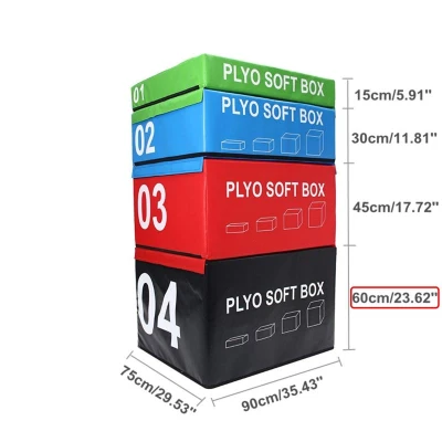 Sedco SOFT PLYOBOX 90x75x15-60 cm