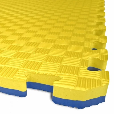 Sedco TATAMI PUZZLE podložka - Dvoubarevná - 100x100x2,0 cm POUZE červená/černá (VÝPRODEJ)