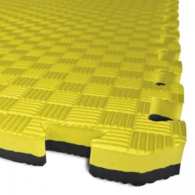 Sedco TATAMI PUZZLE podložka - Dvoubarevná - 100x100x2,0 cm POUZE červená/černá (VÝPRODEJ)