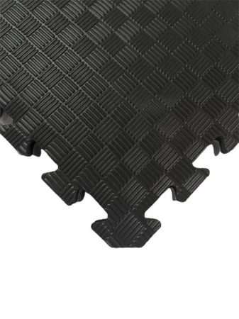 Sedco TATAMI PUZZLE podložka - Jednobarevná - 50x50x1,3 cm podložka fitness POUZE černá (VÝPRODEJ)