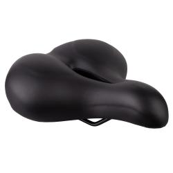 Force Sedlo BAXTER GEL PLUS turistické, černé Force Sedlo BAXTER GEL PLUS turistické, černé