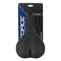 Force Sedlo COMFORT GEL pánske turistické, čierne