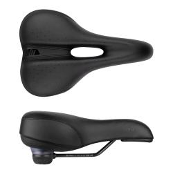 Force Sedlo LUNA UNI turistické,s elastomerom