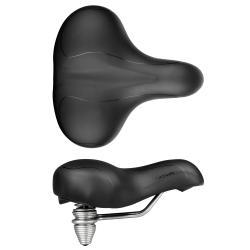 Force Sedlo NOVA2 dámske s pružinou, čierne