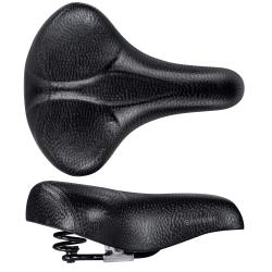 Force Sedlo SPIN UNI s pružinou, černé