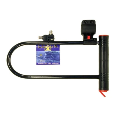 Sekura Zámek podkova 320/19 s klíčem X-lock černý