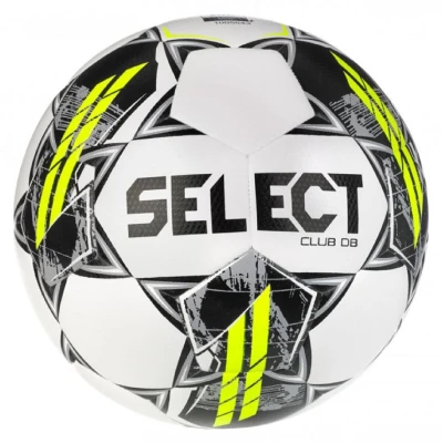 Select FB Club DB fotbalový míč bílá-šedá