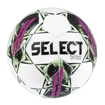 Select FB Futsal Attack futsalový míč bílá-růžová