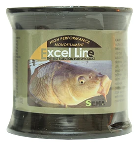 Sema Carp tmavě hnědý 600 m 0,28 mm/9,85 kg rybářský vlasec