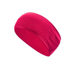 SENSOR Merino Active čelenka magenta