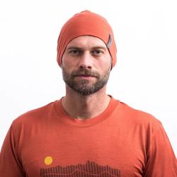 SENSOR Merino Active Terracotta čepice