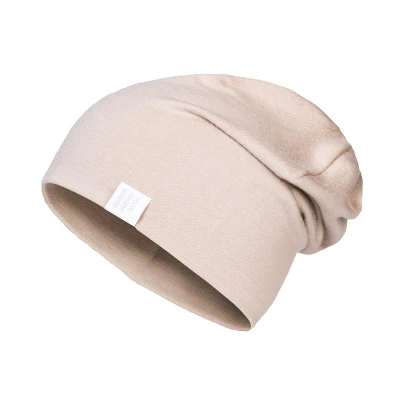 SENSOR Merino Extreme Up čepice Almond Beige