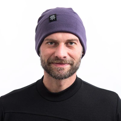 SENSOR Merino Extreme Up čepice Grape Purple