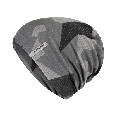Sensor Čepice Merino Impress Černá/camo Sensor Čepice Merino Impress Černá/camo