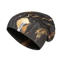 SENSOR Merino Impress čepice černá/cosmos