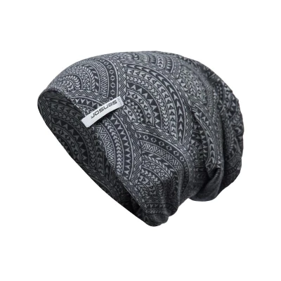 SENSOR Merino Impress čepice šedá/maori