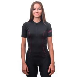 Sensor Coolmax Entry True Black dámský cyklistický dres