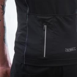 Sensor Coolmax Entry True Black pánský cyklistický dres
