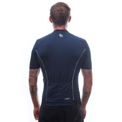 Sensor Coolmax Race Pánský Dres Kr.rukáv Celozip Deep Blue vel. S