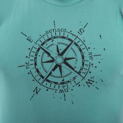 SENSOR Coolmax Tech Compass pánské triko kr.rukáv mint